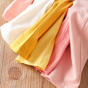 Orange Girl Long Sleeve Tees Tops 2-9Y