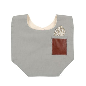 Vintage Baby Boy Bibs Cotton Linen