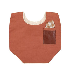 Vintage Baby Boy Bibs Cotton Linen