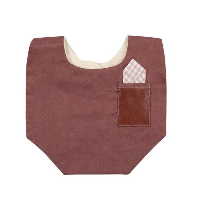 Vintage Baby Boy Bibs Cotton Linen